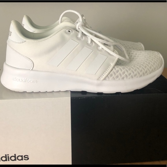 Adidas QT Racer Cloud Foam - 5.5 - Women’s - White - Picture 4 of 5